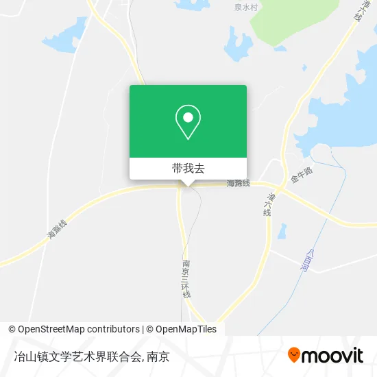 冶山镇文学艺术界联合会地图