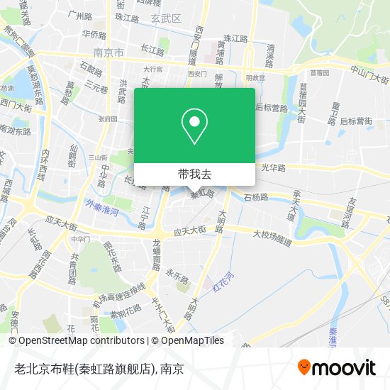老北京布鞋(秦虹路旗舰店)地图