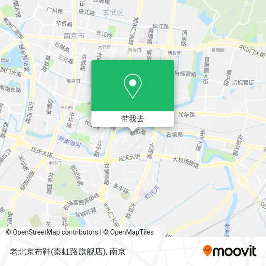老北京布鞋(秦虹路旗舰店)地图