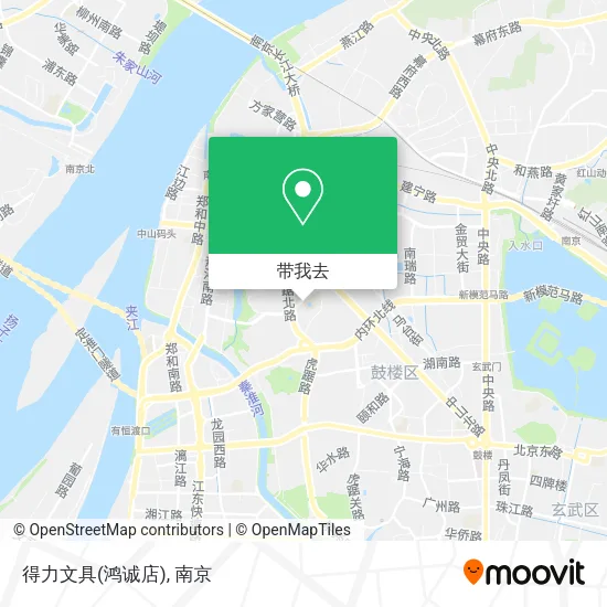 得力文具(鸿诚店)地图