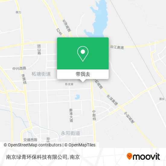 南京绿青环保科技有限公司地图