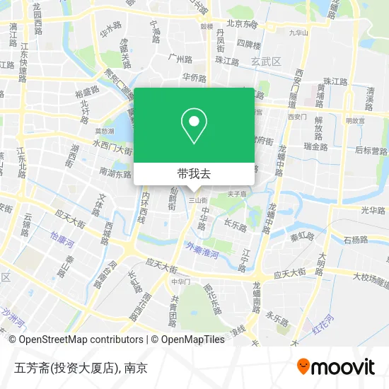 五芳斋(投资大厦店)地图