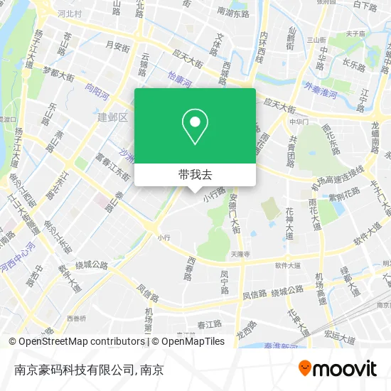 南京豪码科技有限公司地图