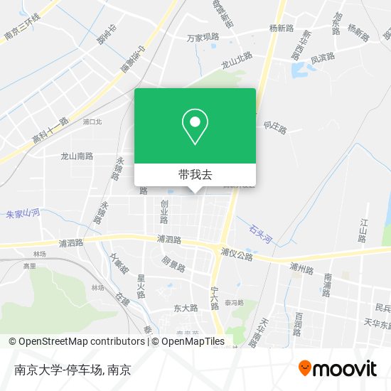 南京大学-停车场地图