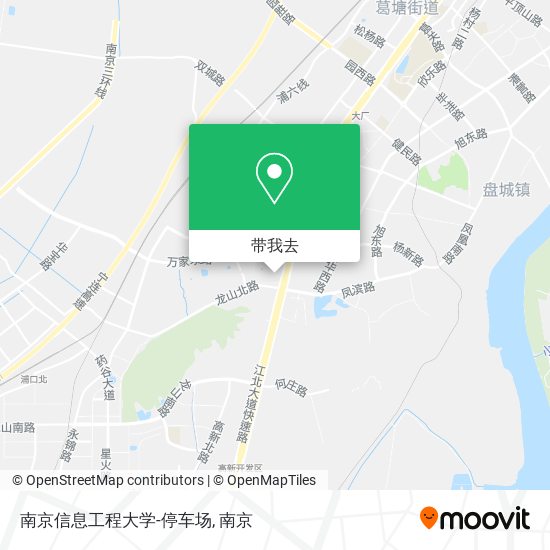 南京信息工程大学-停车场地图