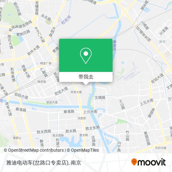 雅迪电动车(岔路口专卖店)地图