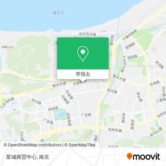 星城商贸中心地图