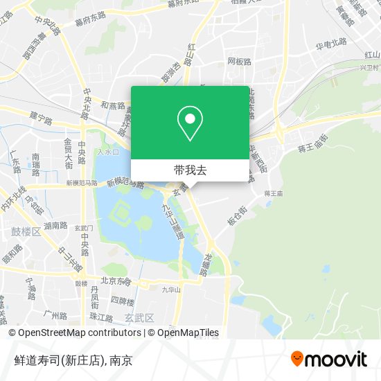 鲜道寿司(新庄店)地图