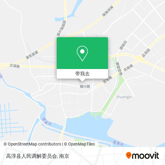 高淳县人民调解委员会地图