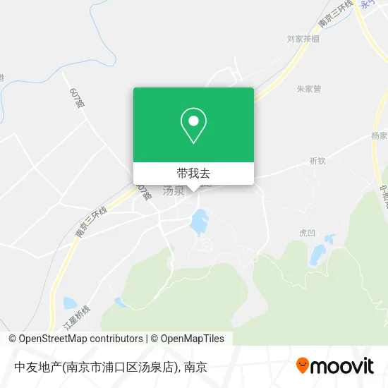 中友地产(南京市浦口区汤泉店)地图