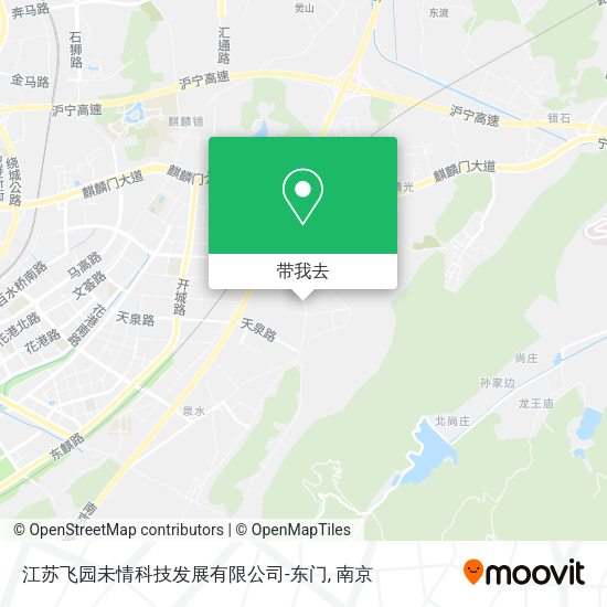 江苏飞园未情科技发展有限公司-东门地图