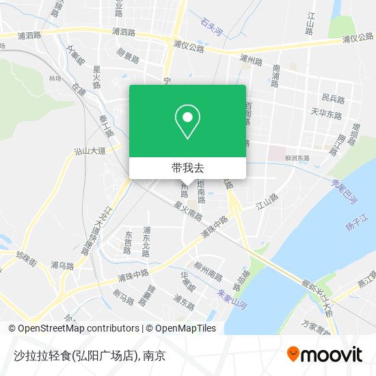 沙拉拉轻食(弘阳广场店)地图