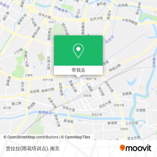 货拉拉(雨花培训点)地图