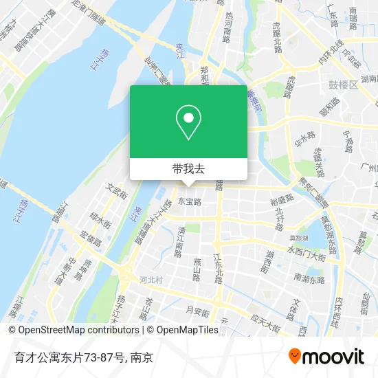 育才公寓东片73-87号地图