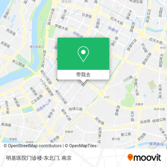 明基医院门诊楼-东北门地图