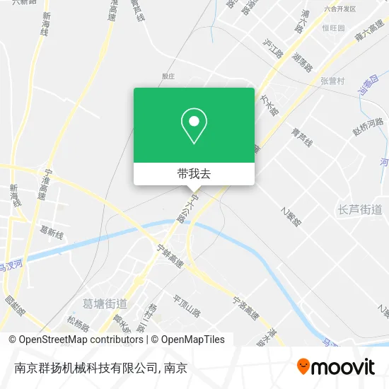 南京群扬机械科技有限公司地图
