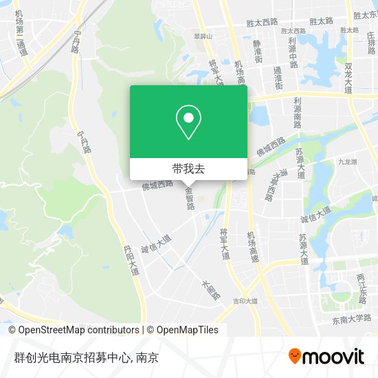 群创光电南京招募中心地图
