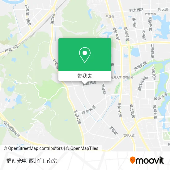 群创光电-西北门地图