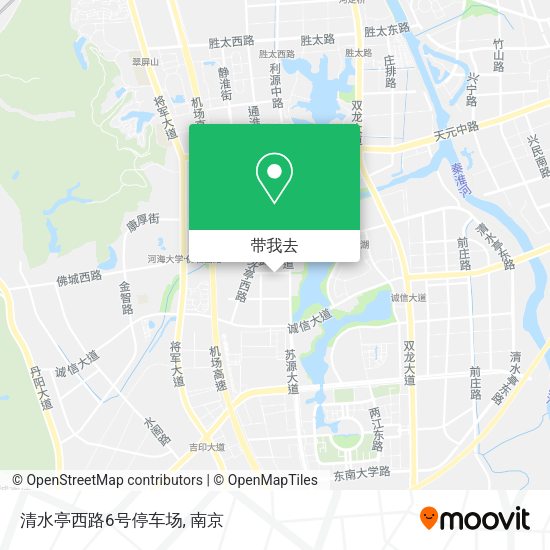 清水亭西路6号停车场地图