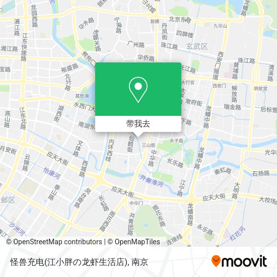 怪兽充电(江小胖の龙虾生活店)地图