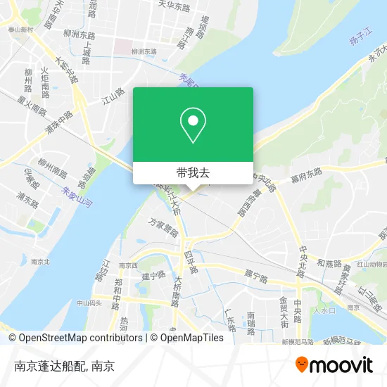 南京蓬达船配地图