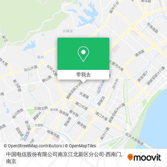 中国电信股份有限公司南京江北新区分公司-西南门地图
