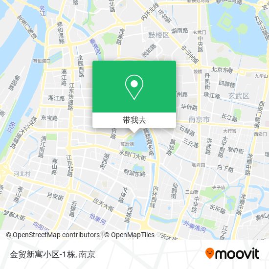金贸新寓小区-1栋地图