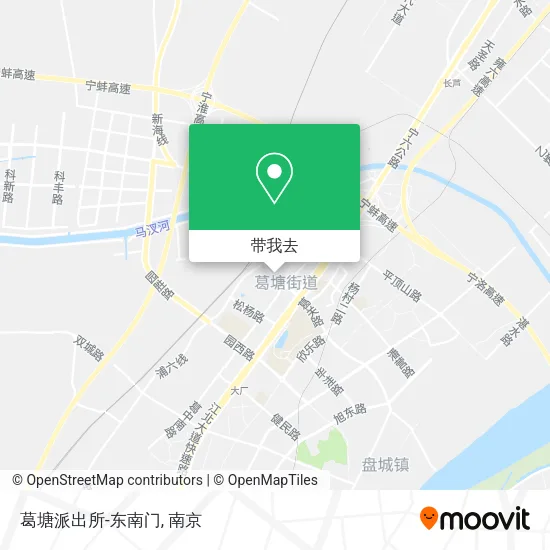 葛塘派出所-东南门地图