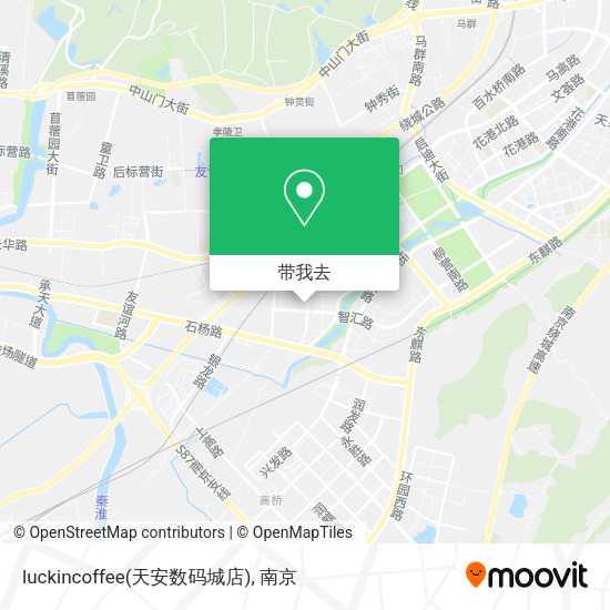 luckincoffee(天安数码城店)地图