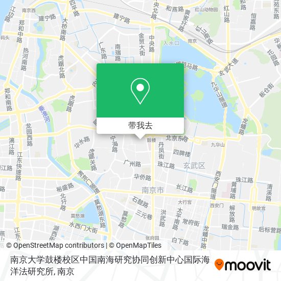 南京大学鼓楼校区中国南海研究协同创新中心国际海洋法研究所地图