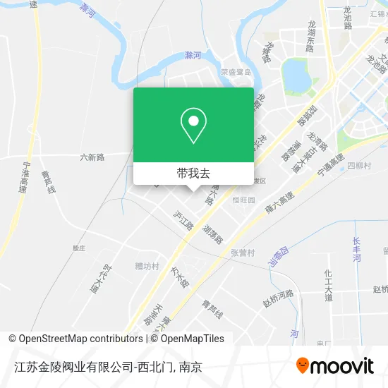 江苏金陵阀业有限公司-西北门地图