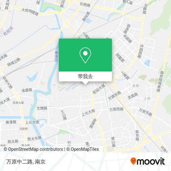 万原中二路地图