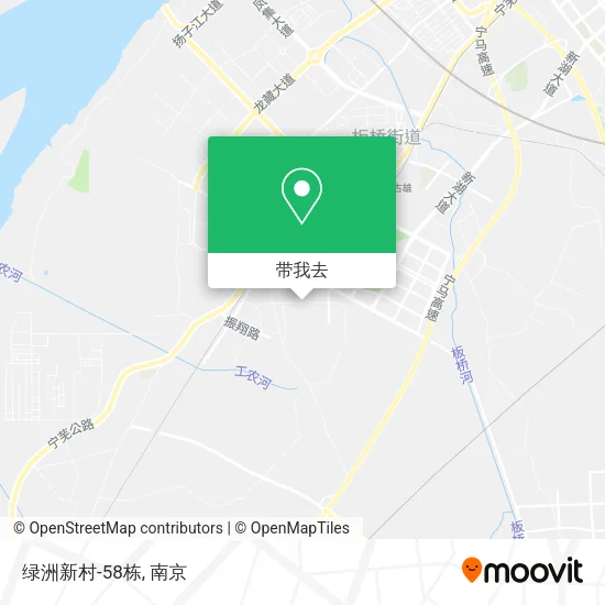 绿洲新村-58栋地图