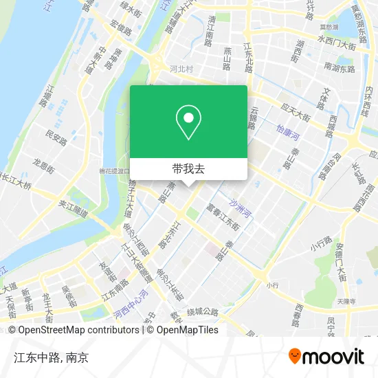 江东中路地图
