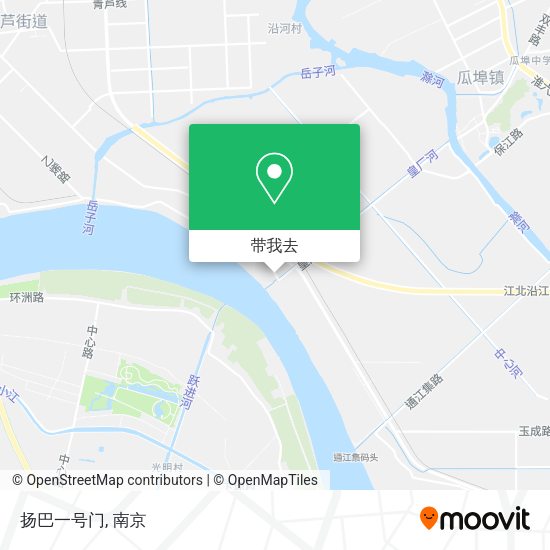 扬巴一号门地图