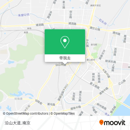 沿山大道地图