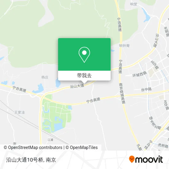 沿山大通10号桥地图