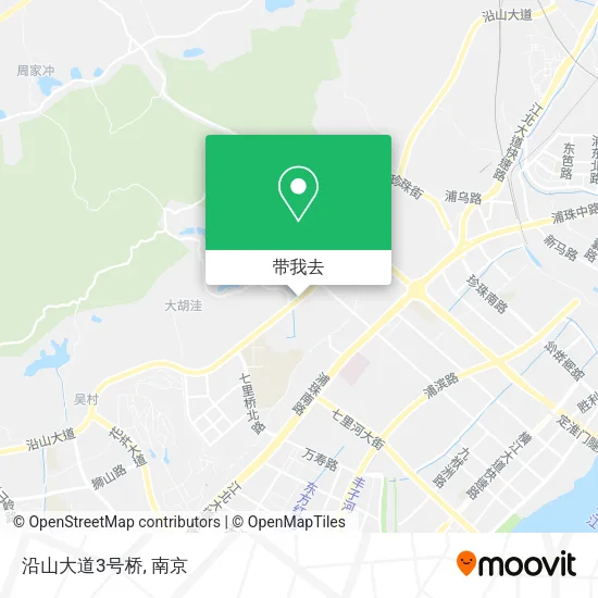沿山大道3号桥地图