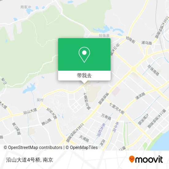 沿山大道4号桥地图