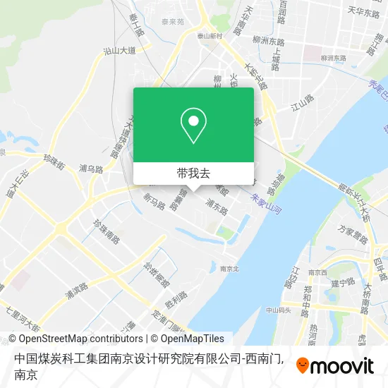 中国煤炭科工集团南京设计研究院有限公司-西南门地图