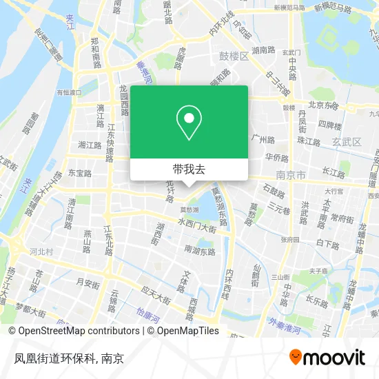 凤凰街道环保科地图