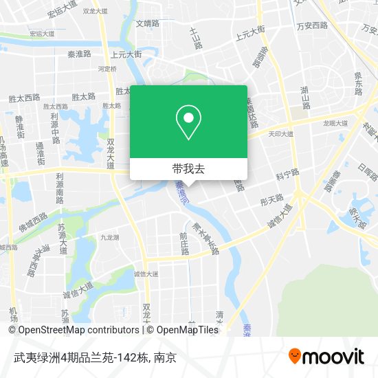 武夷绿洲4期品兰苑-142栋地图