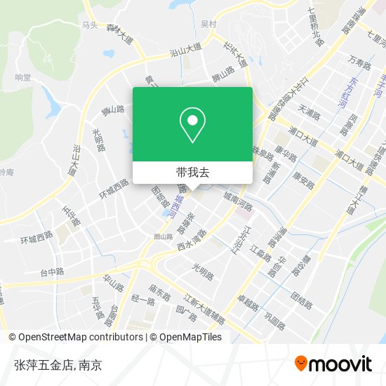 张萍五金店地图