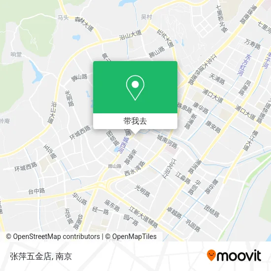 张萍五金店地图
