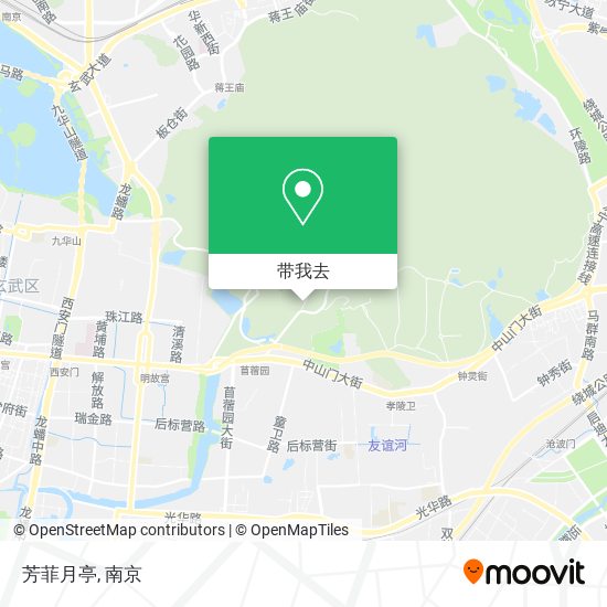 芳菲月亭地图