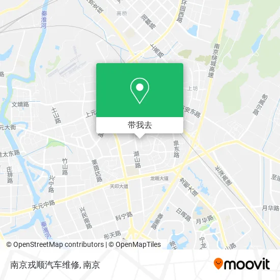 南京戎顺汽车维修地图