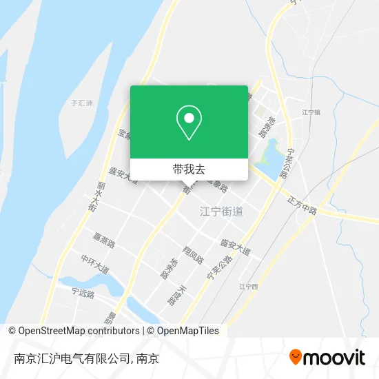 南京汇沪电气有限公司地图