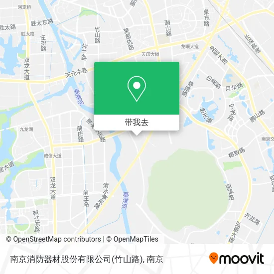 南京消防器材股份有限公司(竹山路)地图