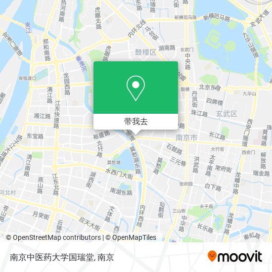 南京中医药大学国瑞堂地图