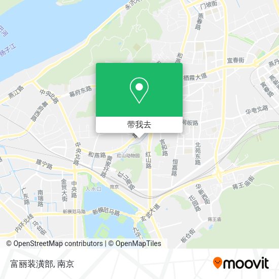 富丽装潢部地图